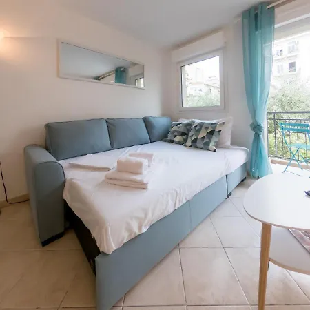 Appartement Le Soleil D'or 4 Pers Parcheggio Wifi Nice