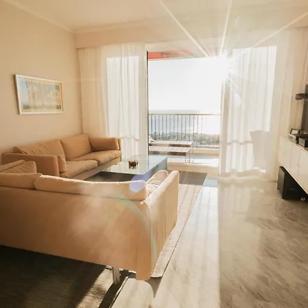 Apartment Exceptionnel 4 Pieces Vue Panoramique Baie Des Anges Proche *