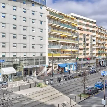 Apartment L29 Staywiz Us - Lenval At 1min Walk To Sea Front Ac Balcony