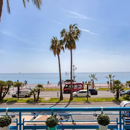 Appartement L14 Staywiz Us - 2p Promenade Vue Climatisé, Spacieux Balcon