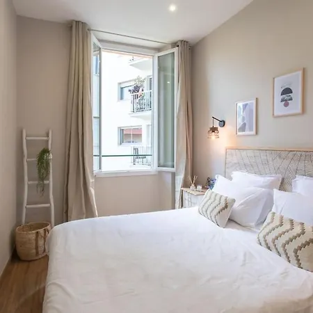 Appartement L19 Staywiz Us - 1bdr Massena 2mins Sea Promenadeac Balcony *