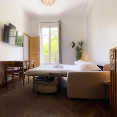 Buffa - Ac, Wifi, 4 Pers, Central Apartment Nice