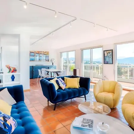 L1 Azurmer For 6 180 Panoramic Sea View A Terrce Parking *