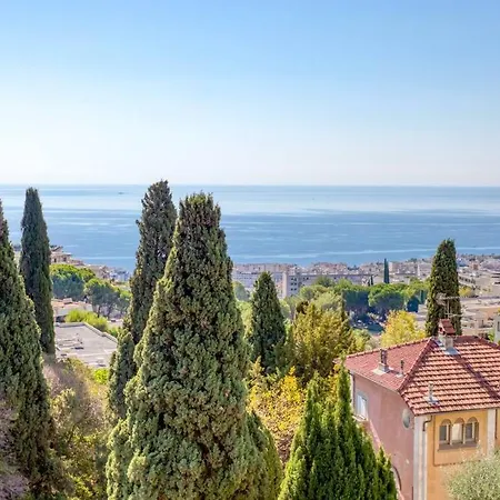 L1 Azurmer For 6 180 Panoramic Sea View A Terrce Parking Nice