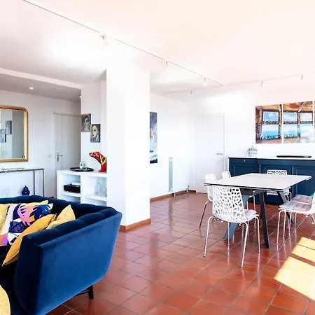 L1 Azurmer For 6 180 Panoramic Sea View A Terrce Parking