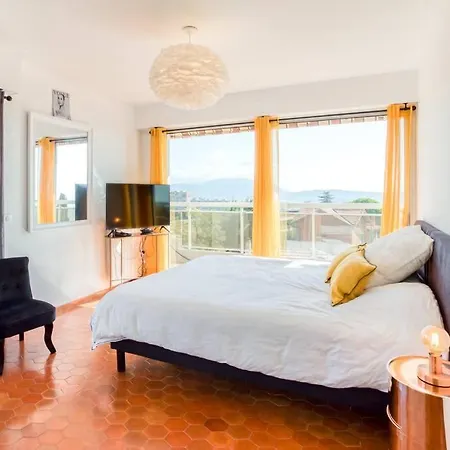 L1 Azurmer For 6 180 Panoramic Sea View A Terrce Parking Apartment Nice