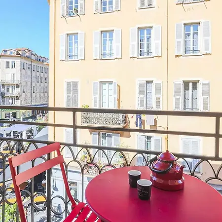 Nice's Fabulous Place Du Pin With Ac, Balcony Apartment Nice