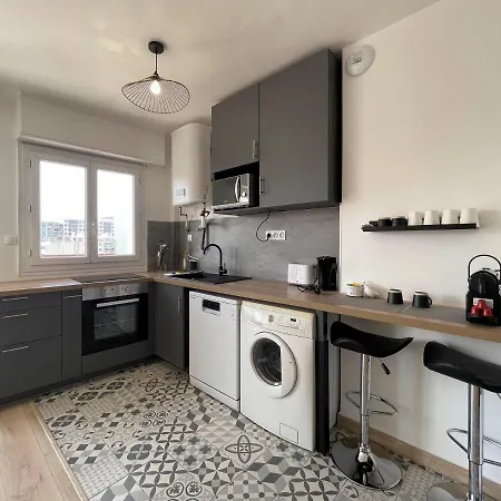 Appartement California Park - Wifi, Ac, 4 Pers