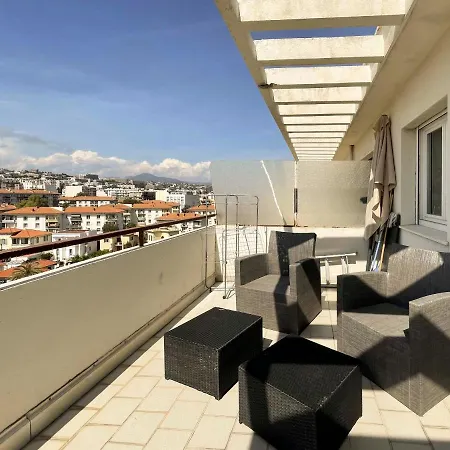 California Park - Wifi, Ac, 4 Pers Appartement Nice