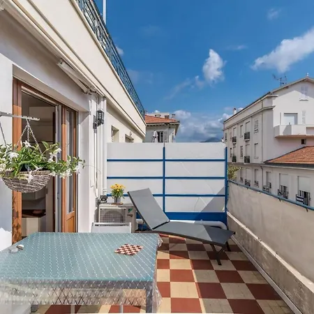 Studio With 12m2 Terrace In Nice