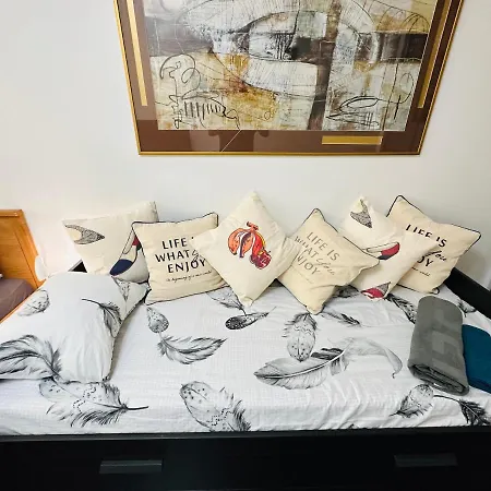 Appartement The - 3 Rooms, 3air Cond, 3tv, 3fans, 2 Wc, Wifi Everywhere 5min Aeroport, Train, Beach, 1min Tram, 15 Min Centre, Port, Parking Possible Nice