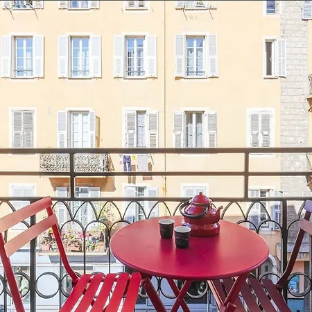 Nice's Fabulous Place Du Pin With Ac, Balcony Apartment Nice