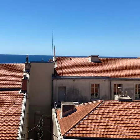 Cosy Penthouse Old Town Sea View Little Terraces Air Conditionned Appartement Nice