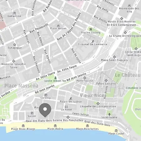 Appartement Riviera - Balcon Des Etats Unis - Old Town Promenade Des *