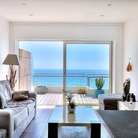 Le Florentina, Dernier Etage Avec Terrasse, Vue Sur La Baie Des Anges Apartment *