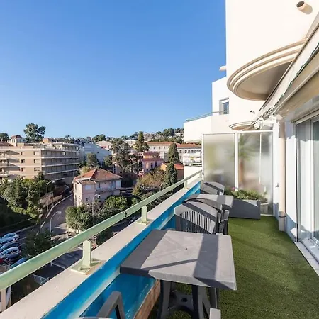 S9 Staywizus - Jaeger Palais Des Arts 1bdr - Terrace & Parking Apartment Nice