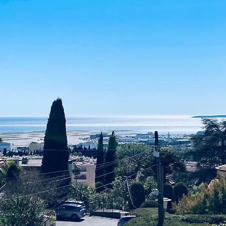 Superbe Toute Equipee, Vue Mer, A 1km Des Plages, Piscine, Barbecue, Jeux Enfants, Mini Golf, Boulodrome, Ping-pong, Parking Prive * Nice