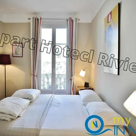 Riviera - Musiciens - Et Proche Promenade Des - Elegant & Luxueux 3 Pieces Ac Avec Terrasse & Balcon - Terrasse Palais Verdi *