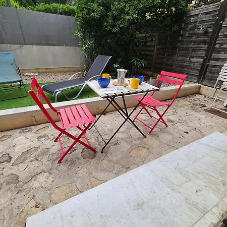 Jardin Lympia : Studio-jardin Port De Centre Apartment Nice