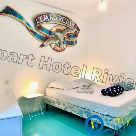 Appartement Riviera - Sea View - Amazing Large 3 Bedrooms With Sea View Ac - Old Town- Promenade Des Nice