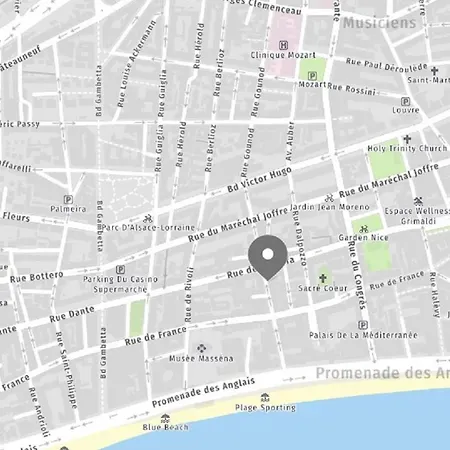 Riviera - 2 Minutes De La - Exceptionnel 2 Ac - Balcon Meyerbeer 1 Appartement 3*