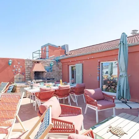 #48 Staywizus - Jean Floor Terrace 5min Walk Sea Ac Nice