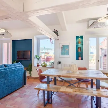 Apartment #48 Staywizus - Jean Floor Terrace 5min Walk Sea Ac *
