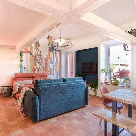 Apartment #48 Staywizus - Jean Floor Terrace 5min Walk Sea Ac