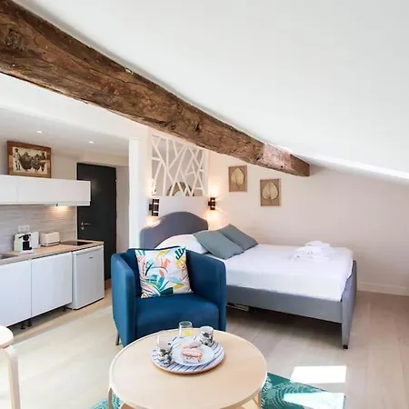 #49 Staywizus - Perfect Location Saleya Old Town 2mins To Sea Ac Appartement