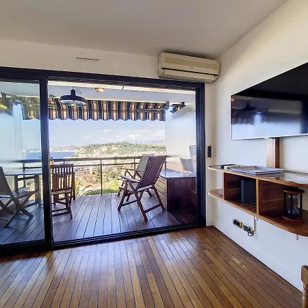Nestor&jeeves - Hublot Terrasse - Sea View - Swimming Pool Appartement Nice