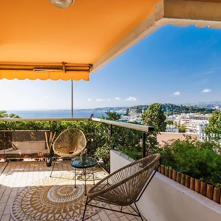 Appartement Renting - Carnot - Escape To The French Riviera Terrace With Sea View *