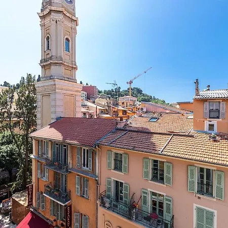 Vieux-nice Avec Soleil Et Vue Exceptionnelle ! Apartment Nice