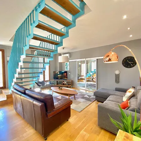 Riviera - Duplex Du Vieux Port - 4 Pieces A C - Old Port Cote D'azur Appartement