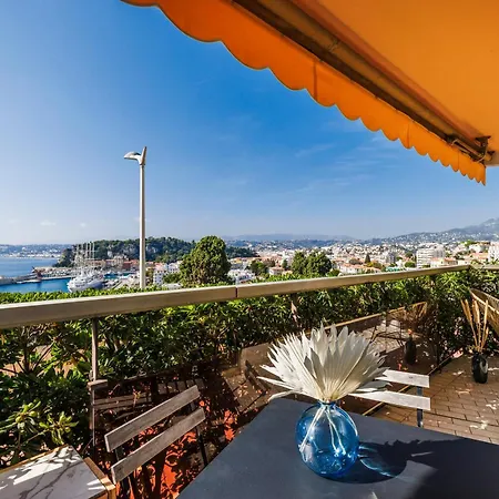 Renting - Carnot - Escape To The French Riviera Terrace With Sea View Appartement