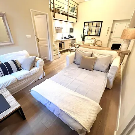 Elegant Flat With Ac, Heart Of Old Nice, Walking To The Beach!