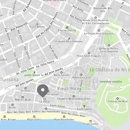 Riviera Côte D'azur - Old Town - Ac - Sea View - 50m Promenade Des Anglais- La Maison Linda Appartement