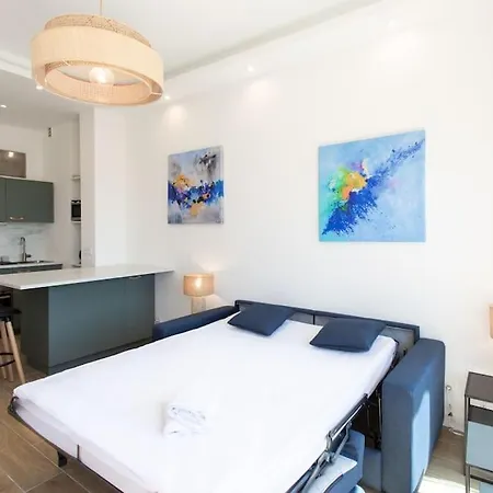 #43 Staywizus - Design Terrace Ac Wifi Sea View 1min Nice
