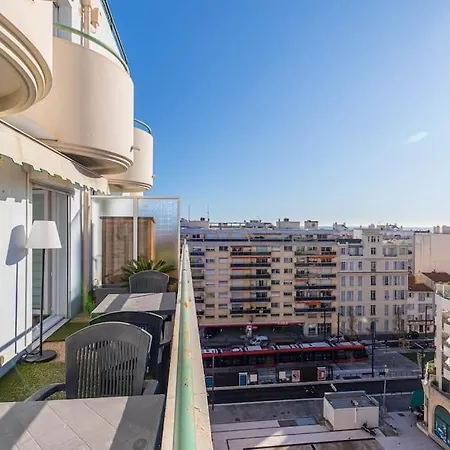 S9 Staywizus - Jaeger Palais Des Arts 1bdr - Terrace & Parking Nice