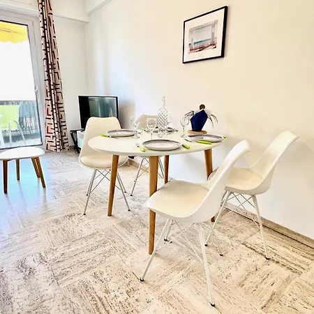 Riviera - Terrasse Des Bougainvillees - 100m Promenade Des Apartment 3*