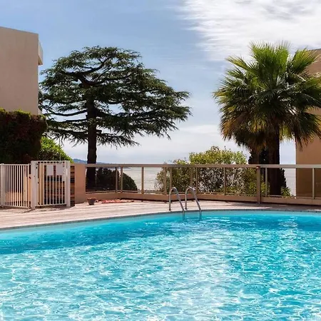 L11 Staywizus - Claire Fontaine Sea View 2 Bdr Ac Parking Swimming Pool Nice
