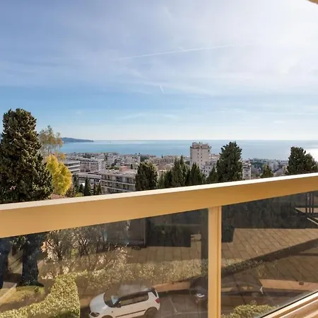 L11 Staywizus - Claire Fontaine Sea View 2 Bdr Ac Parking Swimming Pool Apartment Nice