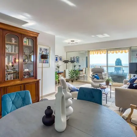 L11 Staywizus - Claire Fontaine Sea View 2 Bdr Ac Parking Swimming Pool *