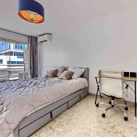 1 Min To Bedroom Flat With 2 Ac And Parking In Summer Nice