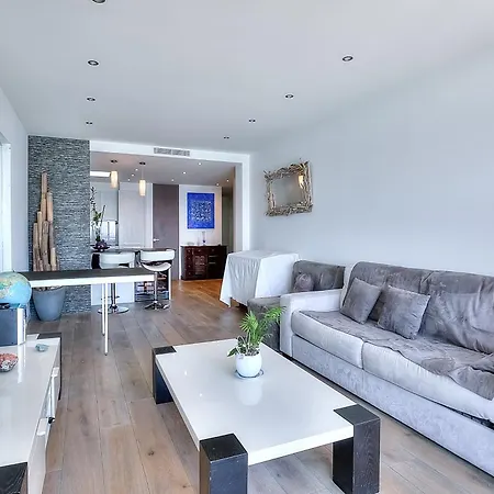 Apartment Le Florentina, Dernier Etage Avec Terrasse, Vue Sur La Baie Des Anges