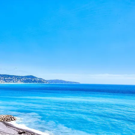Le Florentina, Dernier Etage Avec Terrasse, Vue Sur La Baie Des Anges Nice