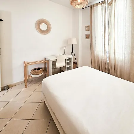 Apartment Port 4 Pers Ac Wifi Nice