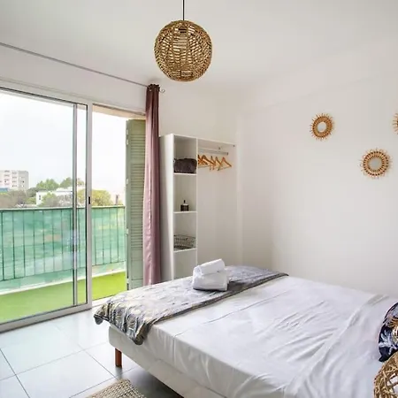 4 Pièces 8 Personnes Proche Aéroport,tramway Nice