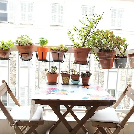 Sunny Port Old Town Free Private Parking - Clim & Balcony Nice