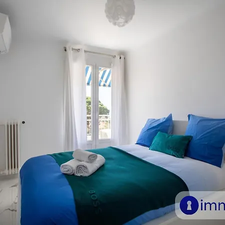 T2 Air-conditioned Sea View Cimiez District * Nice
