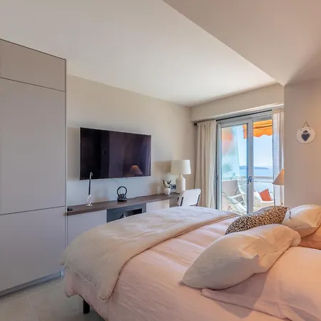 Appartement Les Belles Terres - Résidence Avec Piscine Vue Nice